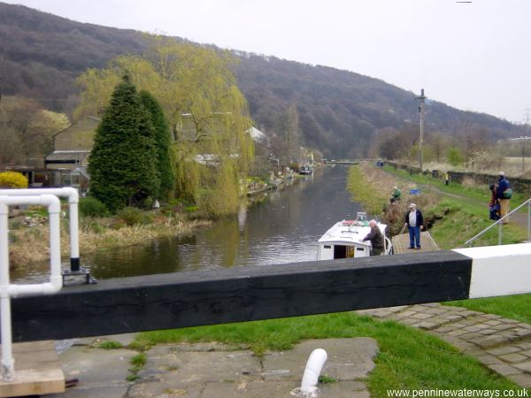 Elland Lock, Calder and Hebble Navigation