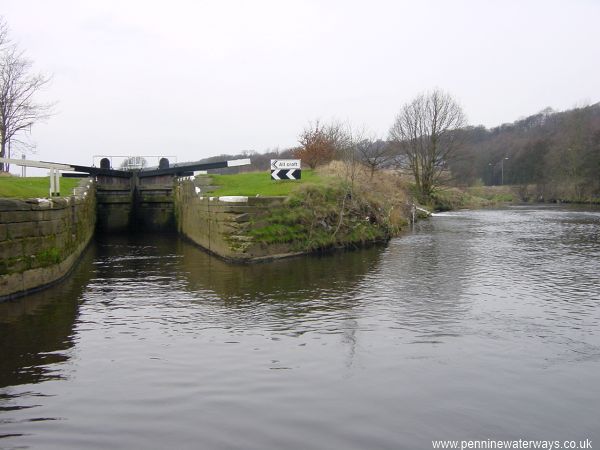 Kirklees Lock, Calder and Hebble Navigation