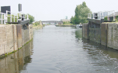 Castleford Flood Lock, Aire and Calder Navigation