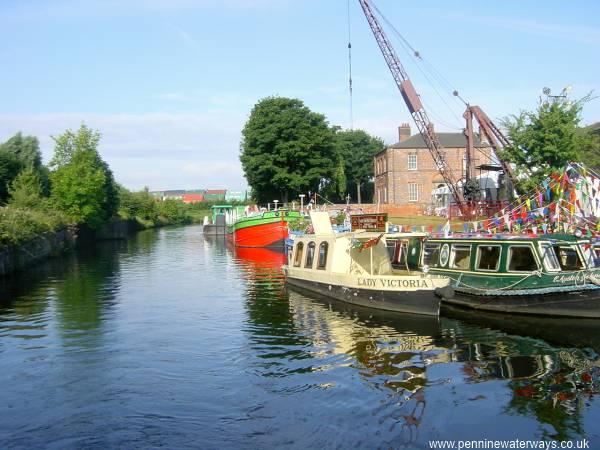 Thwaite Mills Industrial Museum, Aire and Calder Navigation