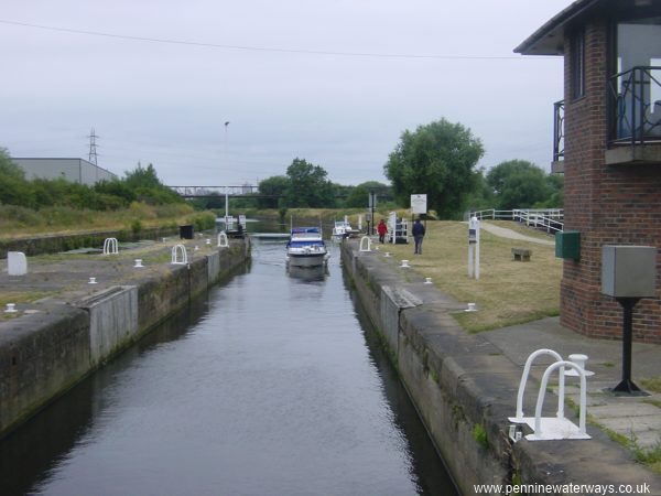 Knostrop Fall Lock, Aire and Calder Navigation