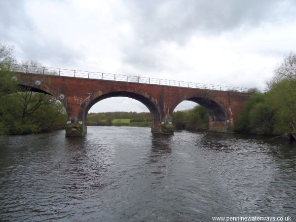 Railway Bridge near Methley, Aire and Calder Navigation