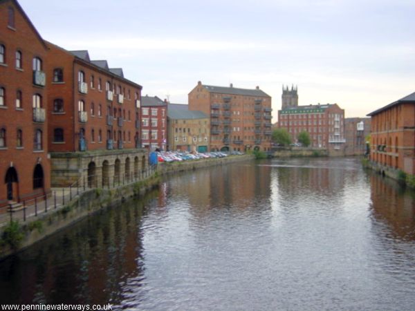 Leeds waterfront, Aire and Calder Navigation