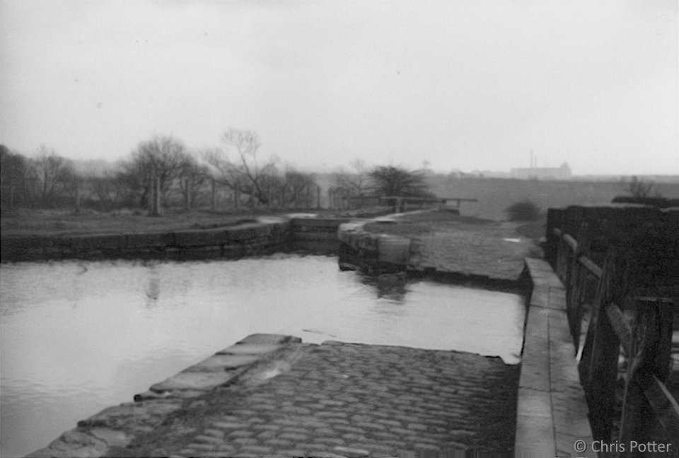 top lock at Waterhouses. photo: Chris K Potter Archive