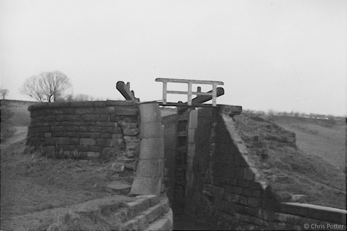 Lock 19 at Waterhouses. photo: Chris K Potter Archive
