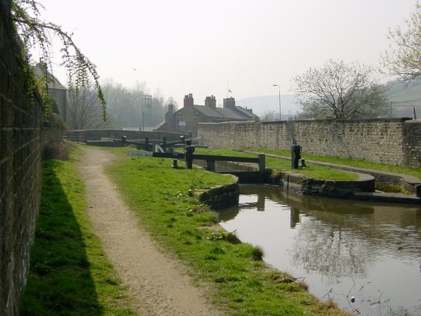 Lock 16W, Huddersfield Narrow Canal, Mossley