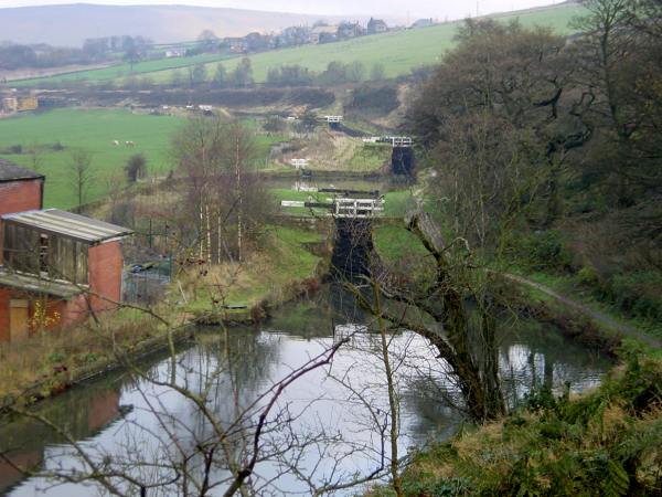  Diggle flight, Huddersfield Narrow Canal, Saddleworth 