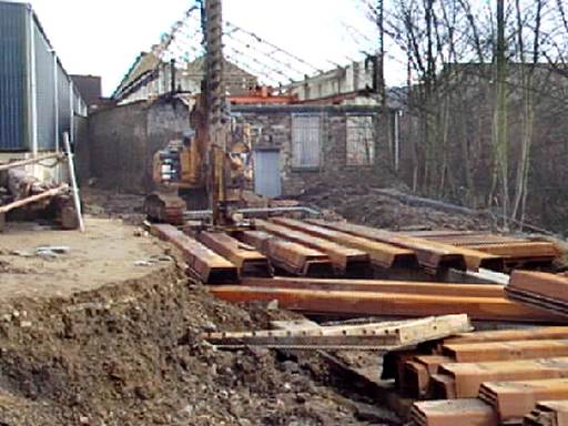 Site of the new Lock 3, Huddersfield