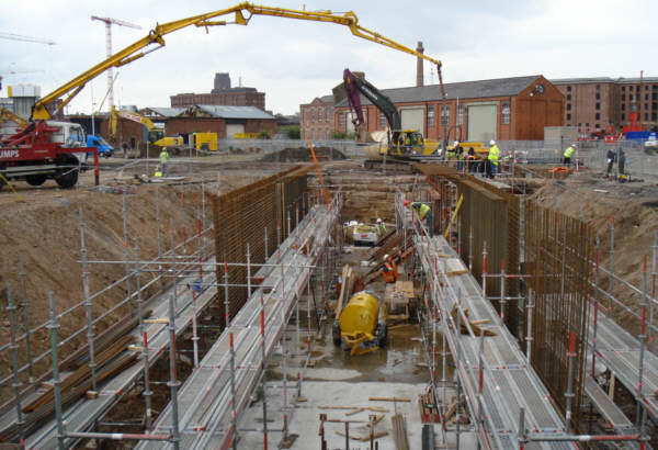 Mann Island, Liverpool canal link