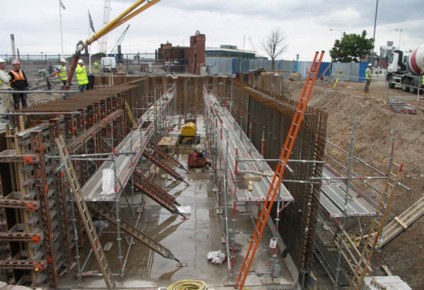 Mann Island, Liverpool canal link