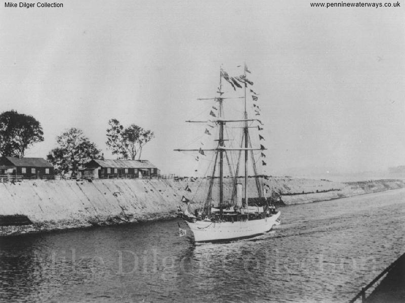 The Chairman's yacht - photo: Mike Dilger Collection