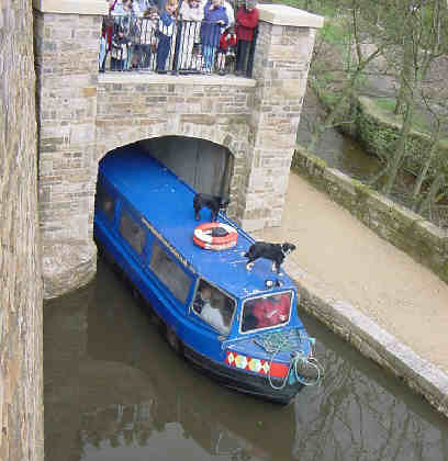 south side of the bridge