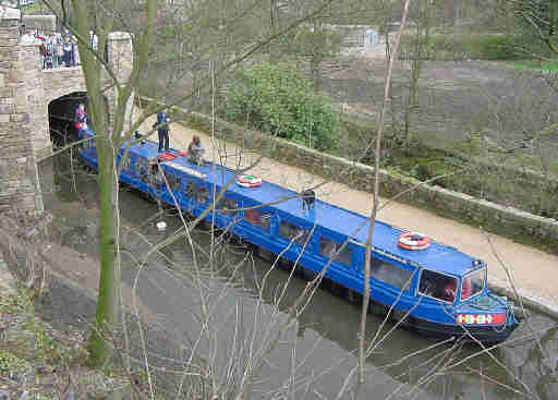 south side of the bridge