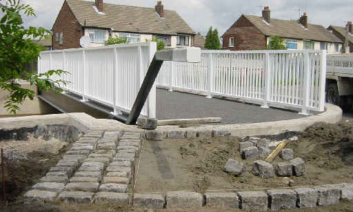 Deepdale swing bridge, Rochdale