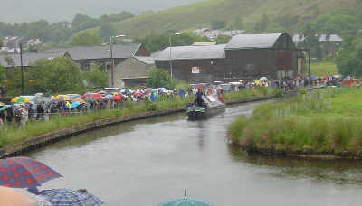 crowds at Littleborough