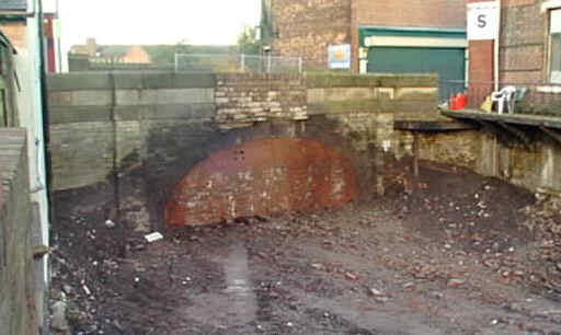 Looking towards Melbourne Street bridge, Stalybridge