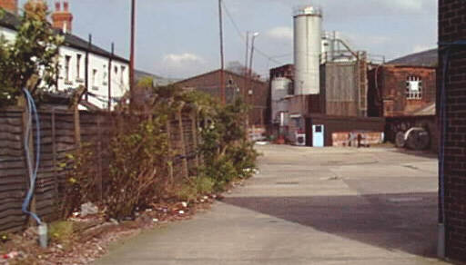 Looking east from Trinity Street