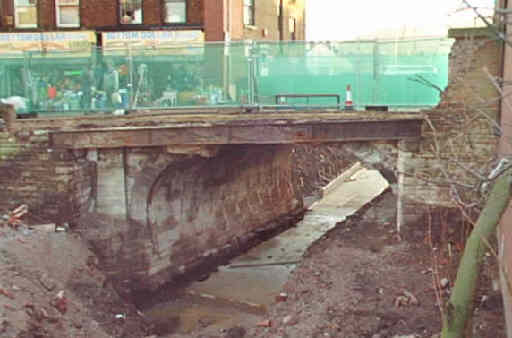 Looking towards Melbourne Street bridge, Stalybridge