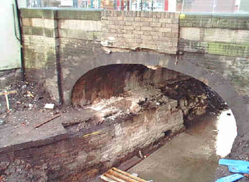 Looking towards Melbourne Street bridge, Stalybridge