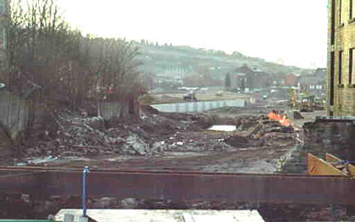 Looking west from Mottram Road