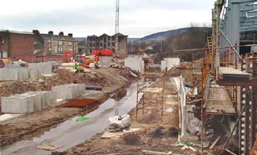 New channel between Mottram Road and TrinityStreet