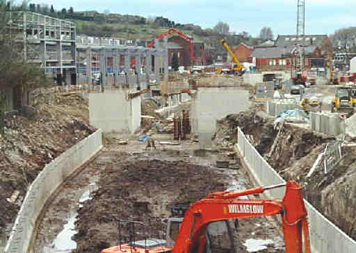 New channel between Mottram Road and TrinityStreet