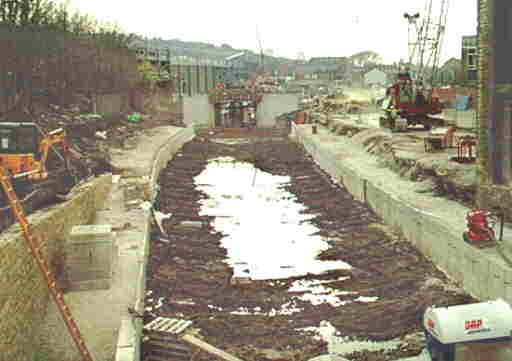 Looking west from Mottram Road