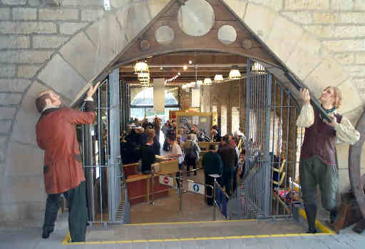 interior of Standedge Visitor Centre