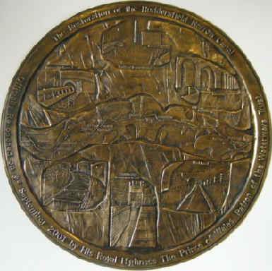 plaque unveiled by Prince Charles plaque unveiled by Prince Charles