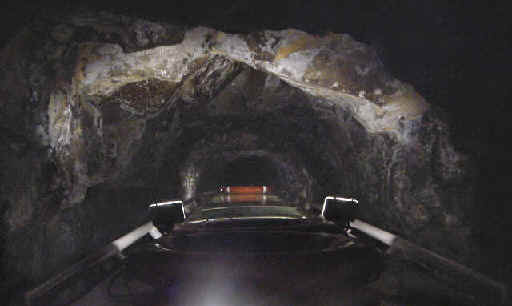 Deep inside Standedge Tunnel