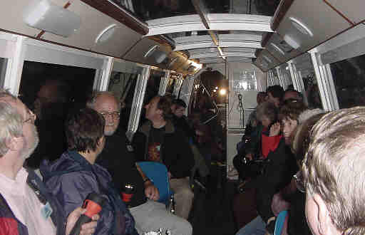Passenger trip through Standedge Tunnel