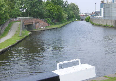 Stockport Branch Canal entrance