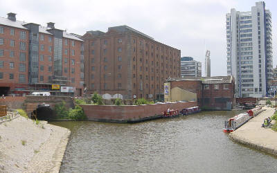 junction of Ashton Canal with Rochdale Canal
