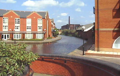 Looking east from Piccadilly Village