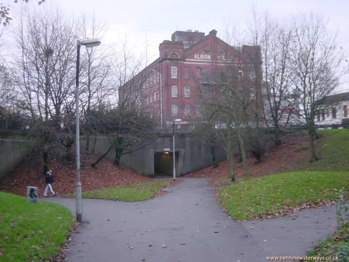 Albion Mill, Stockport Branch Canal