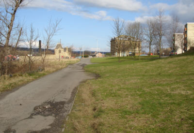 Looking back to Leeds Road, Bradford Canal