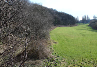 site of Pricking Locks, Bradford Canal
