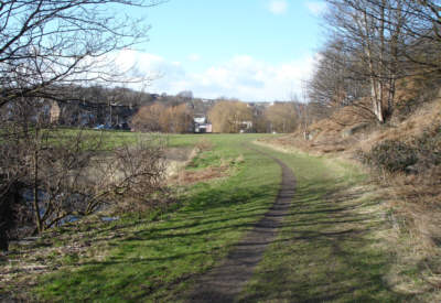 alongside Bradford Beck, Bradford Canal