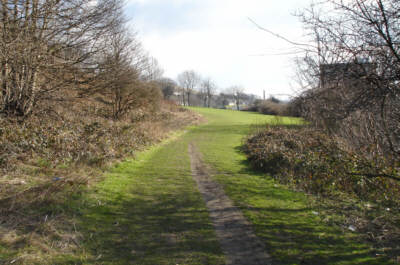 site of Crag End Locks, Bradford Canal