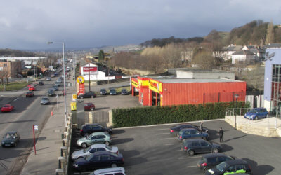 Looking north from Queens Road, Bradford Canal