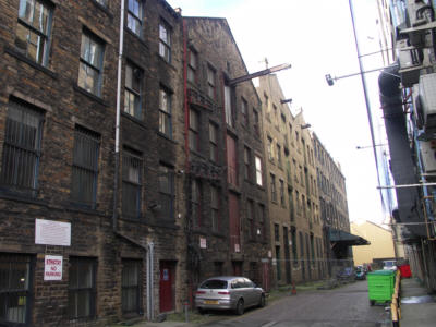 Warehouses in Canal Road, Bradford Canal