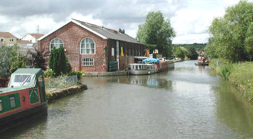 Converted warehouse on the Bridgewater Canal