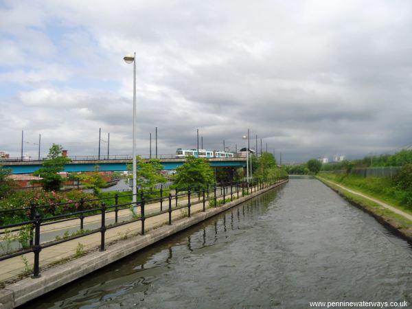 Pomona Metrolink station, Bridgewater Canal