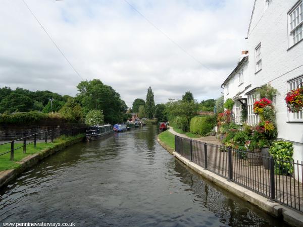 West from Lymm Bridge