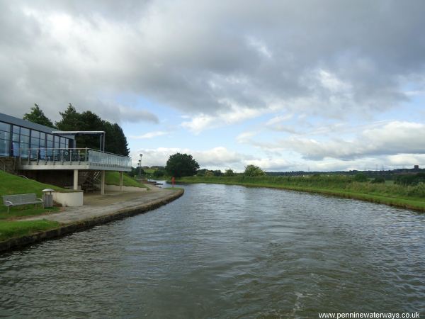 Daresbury Laboratories canalside terrace