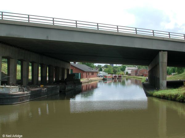 M56 bridge, Preston Brook