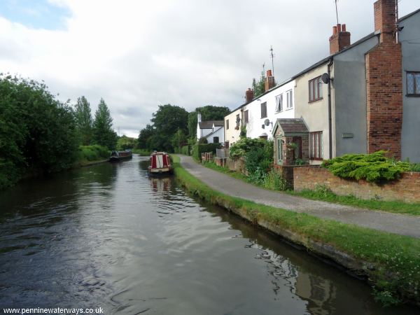 Preston Brook cottages, Bridgewater Canal