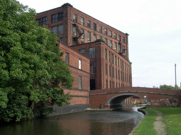 Mather Lane Mill, Leigh, Bridgewater Canal