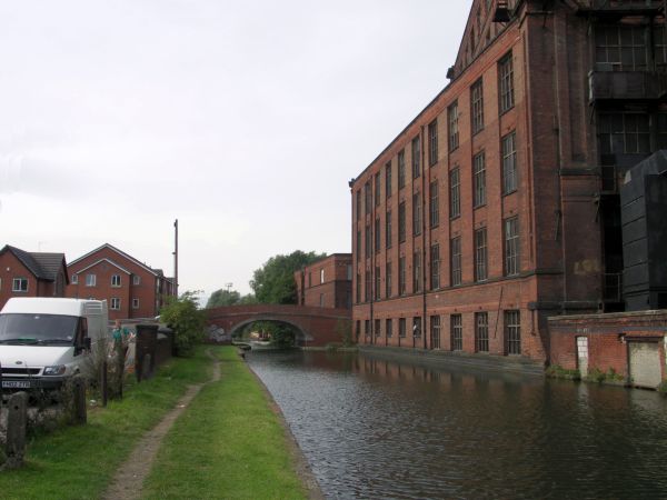 Mather Lane Mill, Leigh, Bridgewater Canal