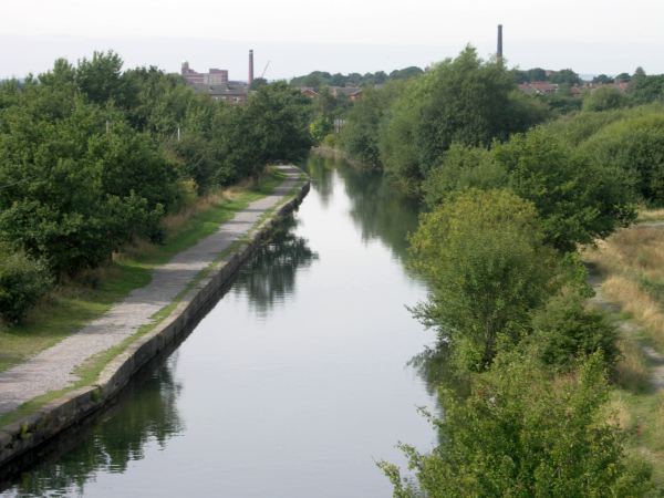 from East Lancs Road Bridge, Leigh, Bridgewater Canal
